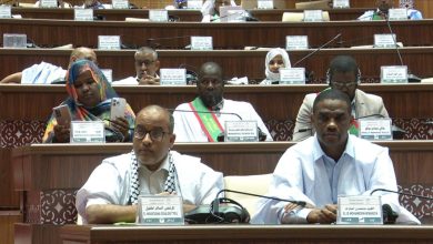 Photo of بالكوفية الفلسطينية.. نواب موريتانيون يتظاهرون ضد الإبادة بغزة