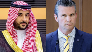 Photo of وزير الدفاع الأميركي يبحث مع نظيره السعودي التطورات الإقليمية