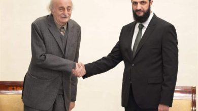 Photo of جنبلاط: نستنكر الانتهاك الإسرائيلي الفاضح لسيادة الدولة السورية
