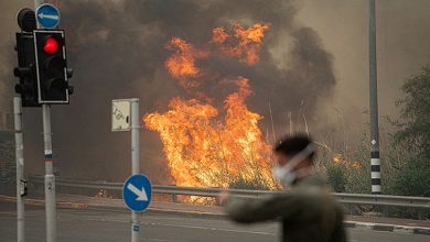 Photo of تجدد حريق اللطرون في جبال القدس