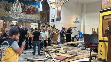 Photo of دمشق.. مظاهرة تندد بالهجوم الإرهابي على كنيسة “مار إلياس”