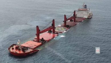 Photo of غرق سفينة أخرى بهجوم للحوثيين قبالة سواحل اليمن (شاهد)