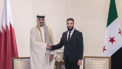 Photo of أمير قطر يدين الاعتداءات الإسرائيلية على سوريا