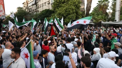 Photo of مظاهرات في سوريا تندد بالعدوان الإسرائيلي