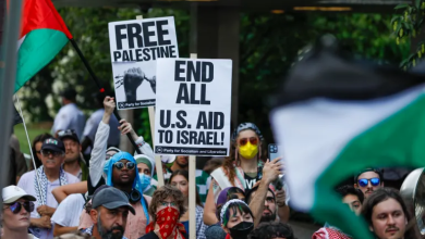 Photo of مظاهرات في واشنطن ونيويورك تنديدا بتجويع وحصار غزة