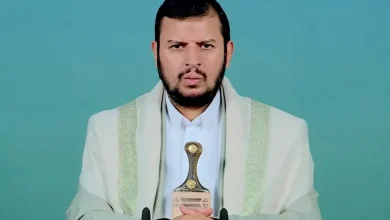 Photo of الحوثي: إسنادنا لغزة مستمر وسنستهدف سفن أي شركة تتعامل مع إسرائيل
