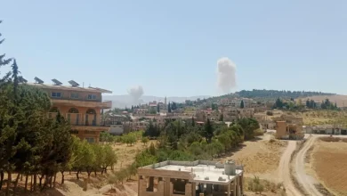 Photo of غارات إسرائيلية على حاصبيا وجزين جنوبي لبنان