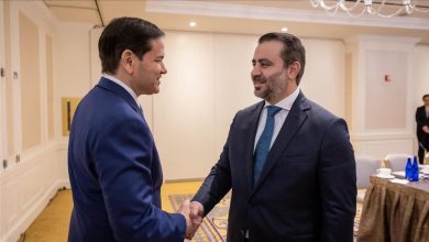 Photo of وزير خارجية سوريا يبحث مع نظيره الأمريكي تعزيز العلاقات