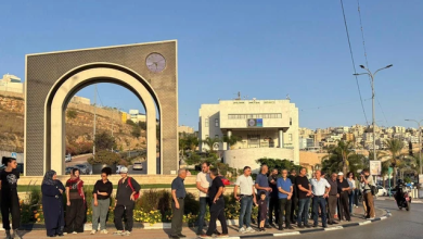 Photo of أم الفحم: الشرطة الإسرائيلية تقمع وقفة احتجاجية ضد الحرب