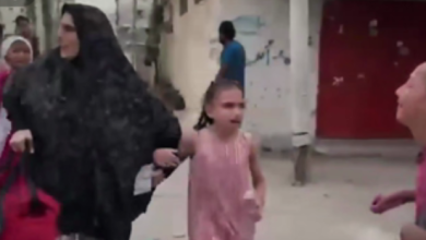 Photo of حالة هلع كبيرة يعيشها المواطنون في حي الرمال بغزة (شاهد)