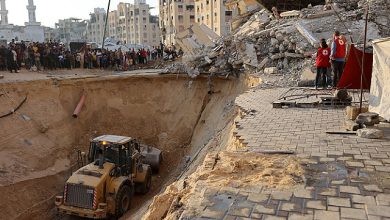Photo of عمليات للبحث عن جثث أسرى في رفح بمشاركة القسام والصليب الأحمر