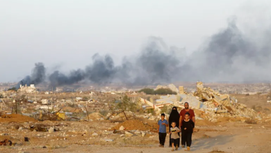 Photo of غارات إسرائيلية على بيت لاهيا ونسف للمنازل في خان يونس