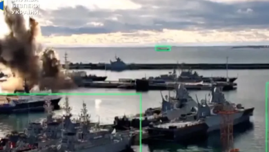 Photo of في سابقة عالمية.. أوكرانيا تقول إنها دمرت غواصة روسية بمسيرة غاطسة (شاهد)