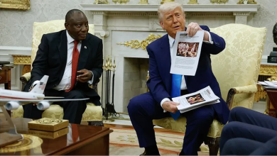 Photo of رئيس جنوب أفريقيا يتهم ترامب بنشر معلومات مضللة عن قتل البيض في بلاده