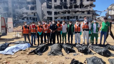 Photo of صحة غزة تحدد موعدا لنقل الجثامين المدفونة بمستشفى الشفاء (فيديو)