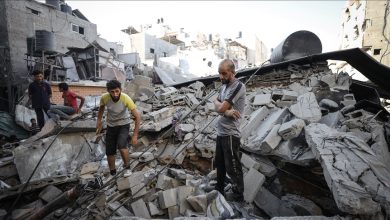 Photo of قصف جوي ومدفعي على أنحاء متفرقة من قطاع غزة