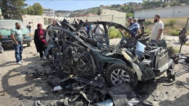 Photo of استهداف إسرائيلي لسيارة على طريق النبطية جنوب لبنان