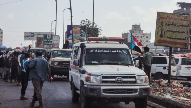 Photo of انفجار في موكب قيادي أمني بعدن (شاهد)