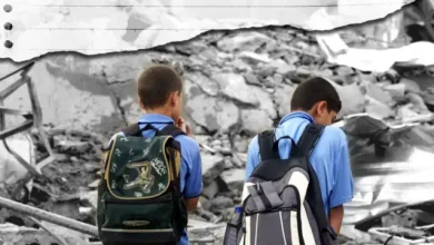 Photo of مركز حقوقي يحذّر من انهيار التعليم في غزة وحرمان مئات الآلاف من الطلبة