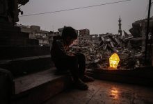 Photo of أطفال مخيم البريج يستقبلون رمضان بالأناشيد والفوانيس وسط مخاوف من تجدد القصف
