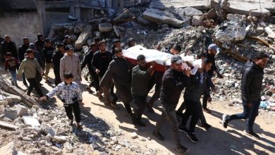 Photo of استشهاد 8 من عناصر الشرطة بغارة إسرائيلية في غزة