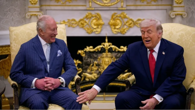 Photo of الملك تشارلز يرد الدعابة لترامب: لولانا لكنتم تتحدثون الفرنسية (شاهد)