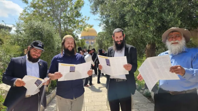 Photo of لأول مرة.. مستوطنون يدخلون علنا نصوص صلاة “جبل الهيكل” إلى الأقصى (فيديو)
