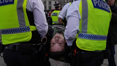 Photo of اعتقال أكثر من 500 متظاهر مؤيد لفلسطين في لندن