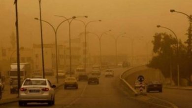 Photo of أجواء حارة ومغبرة وأمطار رعدية متوقعة مع حالة عدم استقرار جوي