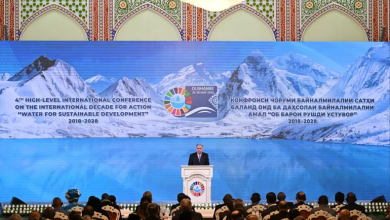 Photo of مؤتمر دوشنبه للمياه ينطلق برسائل عن العطش والمناخ والأنهار الجليدية