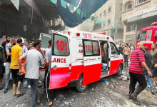 Photo of استشهاد 5 من عناصر الشرطة الفلسطينية بقصف إسرائيلي شمال غزة