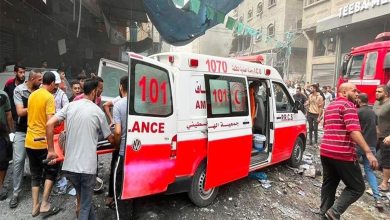 Photo of استشهاد 5 من عناصر الشرطة الفلسطينية بقصف إسرائيلي شمال غزة