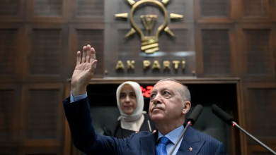 Photo of أردوغان: أمن تركيا يبدأ من دمشق وبيروت ولن نسمح بأوهام أرض الميعاد (شاهد)