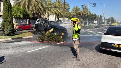 Photo of إصابة حرجة إثر انفجار مركبة في منطقة حيفا