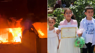 Photo of أجسادهم تفحمت.. غارة إسرائيلية تمحو عائلة من السجل المدني في غزة (شاهد)