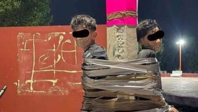 Photo of باتمان المكسيكي: شخص غامض يقبض على اللصوص ويقيّدهم
