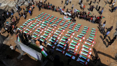 Photo of “أكبر جنازة في تاريخها”.. غزة تودّع شهداء مجزرة الصبرة بعد عامين ونصف (شاهد)