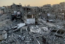 Photo of استشهاد 5 فلسطينيين وإصابة آخرين بقصف إسرائيلي على مدينة غزة