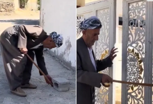 Photo of فقد بصره.. ما قصة الخيط الذي يقود مسنا كرديا إلى المسجد؟ (شاهد)