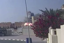 Photo of مشاهد جديدة توثق الهجوم الإسرائيلي على الدوحة واستهداف وفد حماس المفاوض