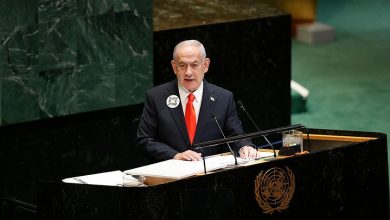 Photo of عنوان: تحذيرات أمنية تقلّص زيارة نتنياهو إلى نيويورك لساعات دون مبيت