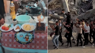 Photo of من الطبخ إلى زفة العريس.. غزة تصنع الحياة بين الأنقاض (شاهد)
