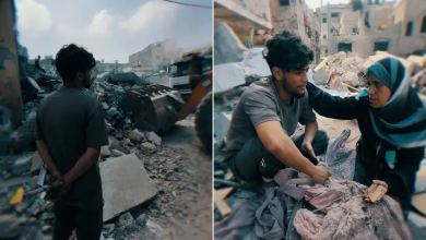 Photo of “سأقيم فرحا تتحدث عنه غزة”.. عريس يتحدى الحرب وسط الركام (شاهد)
