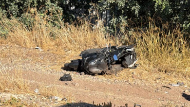 Photo of مصرع شاب في حادث تصادم بين دراجة نارية ومركبة قرب الناعورة
