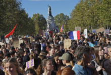 Photo of هل يوقف القمع الحراك الطلابي في المدارس الفرنسية؟ (شاهد)