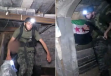 Photo of علم الثورة السورية في أنفاق القسام بغزة.. فما القصة؟ (شاهد)
