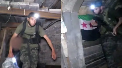 Photo of علم الثورة السورية في أنفاق القسام بغزة.. فما القصة؟ (شاهد)
